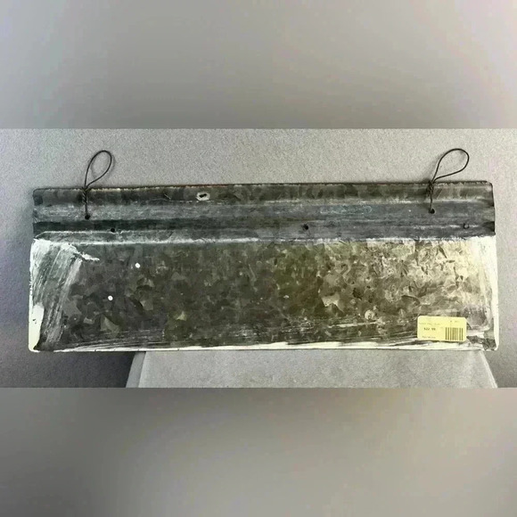 Recycled barn tin sign “Why Limit happy to an hour” Decor Man cave Fun - Picture 3 of 4